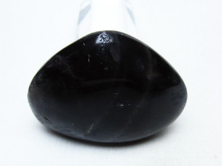 モリオン 純天然 黒水晶 ハート 置物 [t375-5817] 3枚目