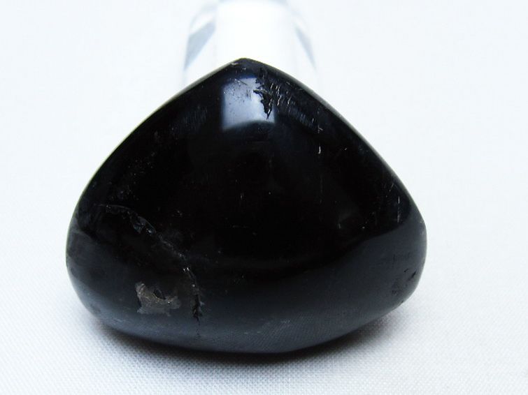 モリオン 純天然 黒水晶 ハート 置物 [t375-5838] 3枚目