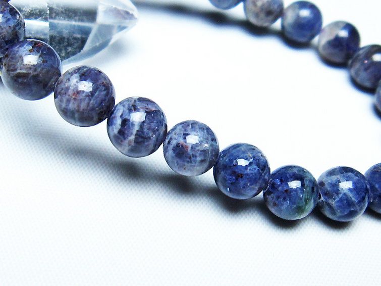 スーパーセブンアイオライト ブレスレット 8mm [t378-3692]