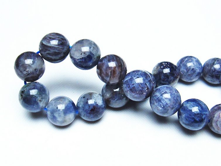 スーパーセブンアイオライト ブレスレット 11mm [t378-3720]