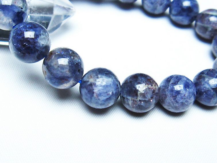 スーパーセブンアイオライト ブレスレット 11mm [t378-3720]