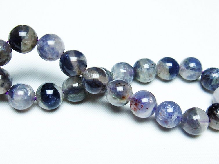 スーパーセブンアイオライト ブレスレット 9mm [t378-3873] 2枚目