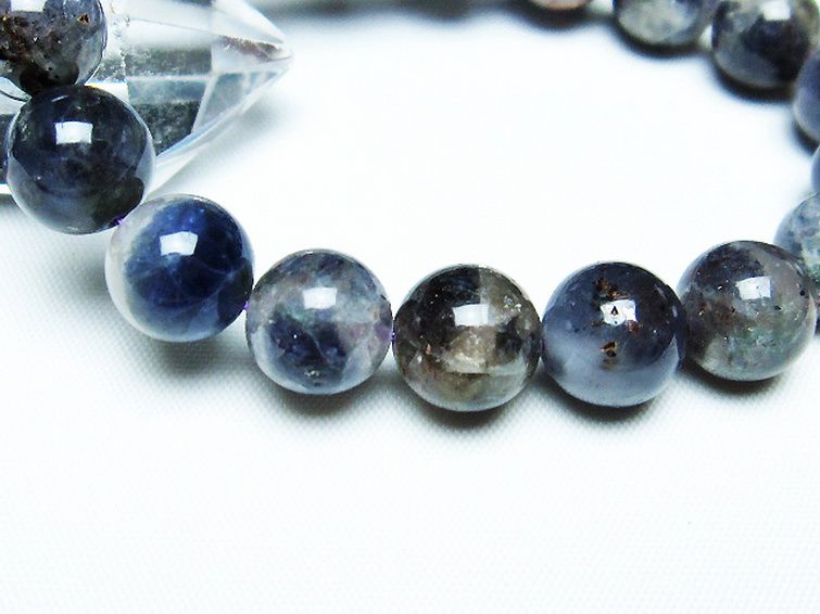 スーパーセブンアイオライト ブレスレット 11mm [t378-3882] 3枚目