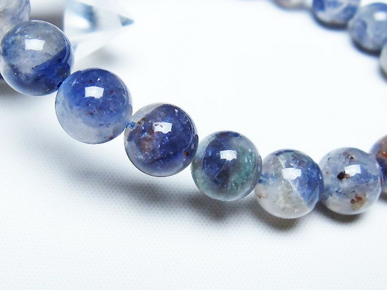 スーパーセブンアイオライト ブレスレット 9mm [t378-4197] 3枚目