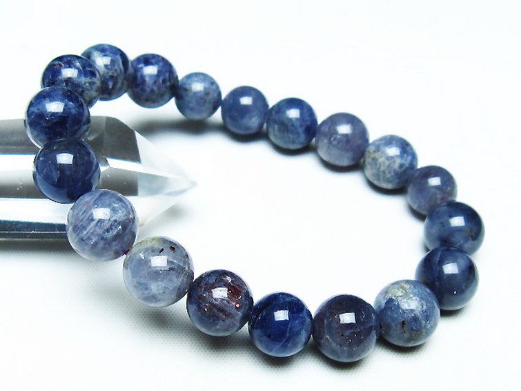 スーパーセブンアイオライト ブレスレット 10mm [T378-4259] 1枚目