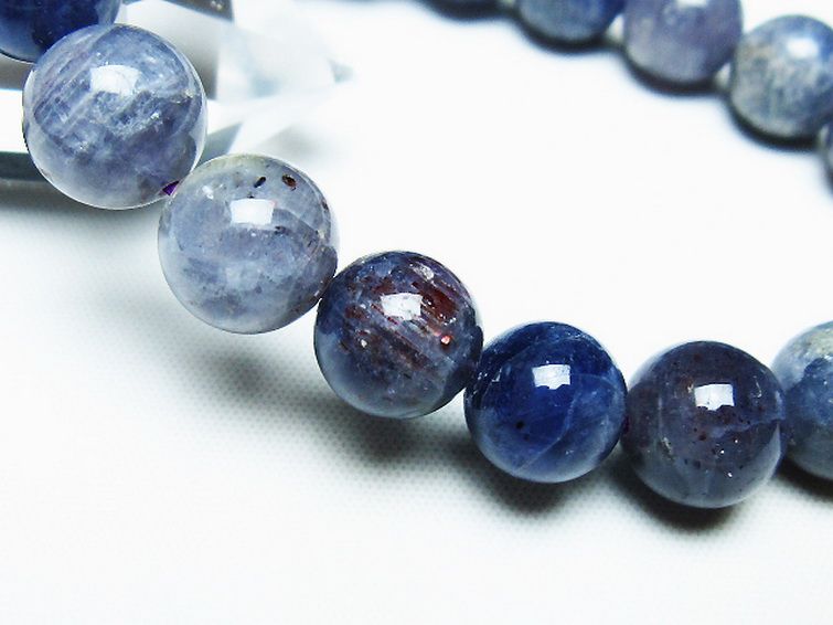 スーパーセブンアイオライト ブレスレット 10mm [T378-4259] 3枚目