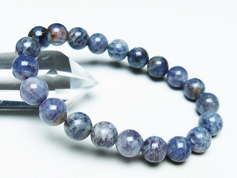 スーパーセブンアイオライト ブレスレット 9mm [T378-4264] 1枚目