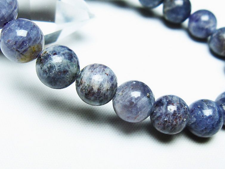 スーパーセブンアイオライト ブレスレット 9mm [T378-4264] 3枚目