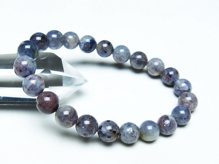 スーパーセブンアイオライト ブレスレット 9mm [t378-4272] 1枚目