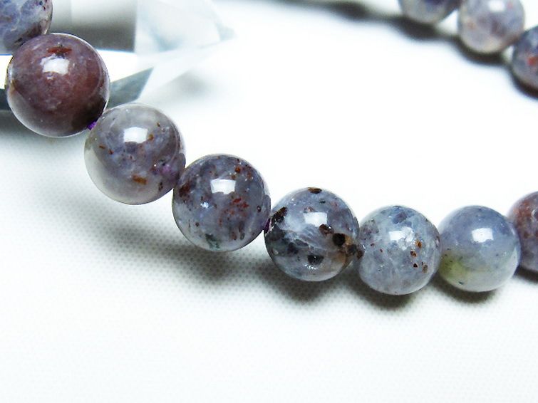 スーパーセブンアイオライト ブレスレット 9mm [t378-4272] 3枚目