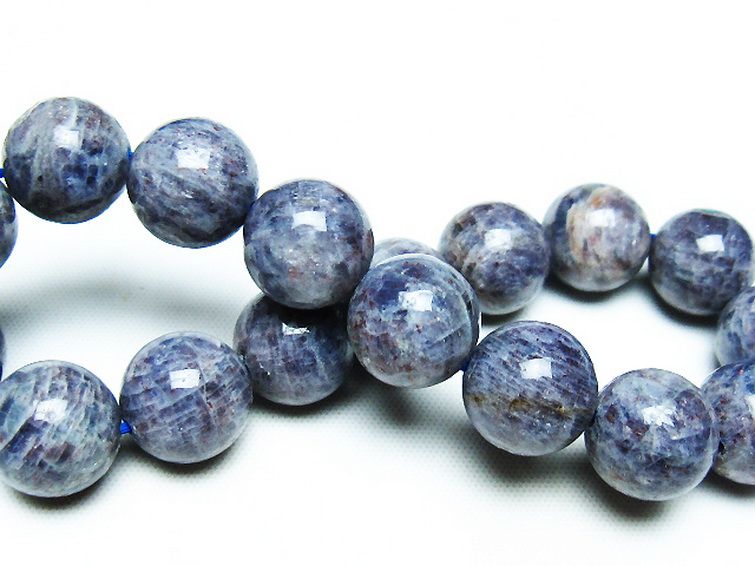 スーパーセブンアイオライト ブレスレット 12mm [t378-4282] 2枚目