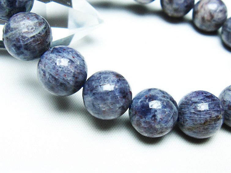 スーパーセブンアイオライト ブレスレット 12mm [t378-4282] 3枚目