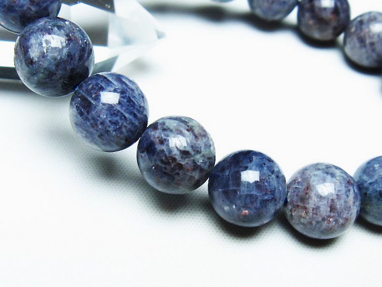 スーパーセブンアイオライト ブレスレット 12mm [T378-4283] 3枚目