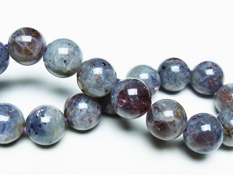 スーパーセブンアイオライト ブレスレット 12mm [T378-4290] 2枚目