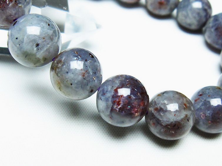 スーパーセブンアイオライト ブレスレット 12mm [T378-4290] 3枚目