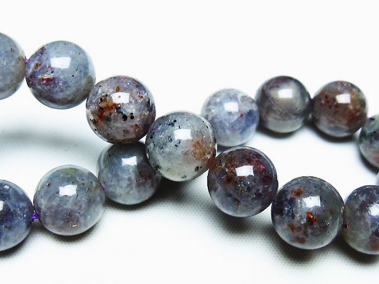 スーパーセブンアイオライト ブレスレット 12mm [t378-4291] 2枚目