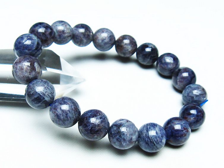 スーパーセブンアイオライト ブレスレット 11mm [T378-4300] 1枚目