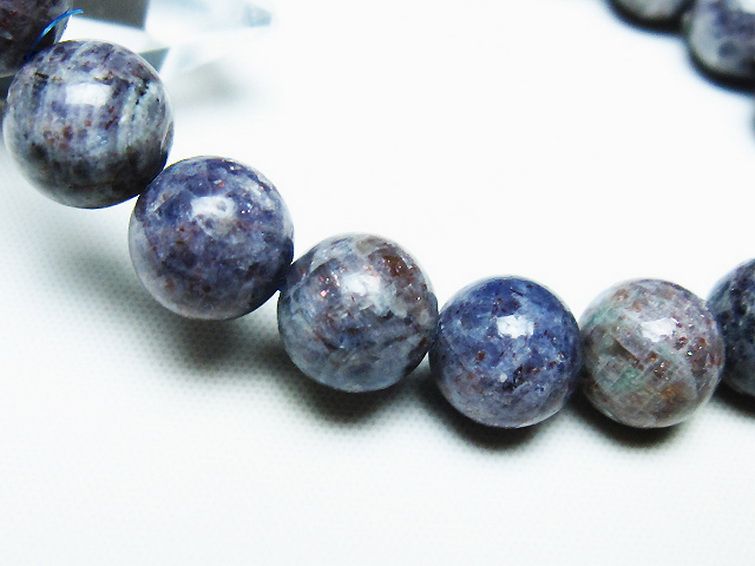 スーパーセブンアイオライト ブレスレット 10mm [t378-4301] 3枚目