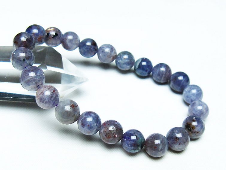 スーパーセブンアイオライト ブレスレット 9mm [T378-4306] 1枚目