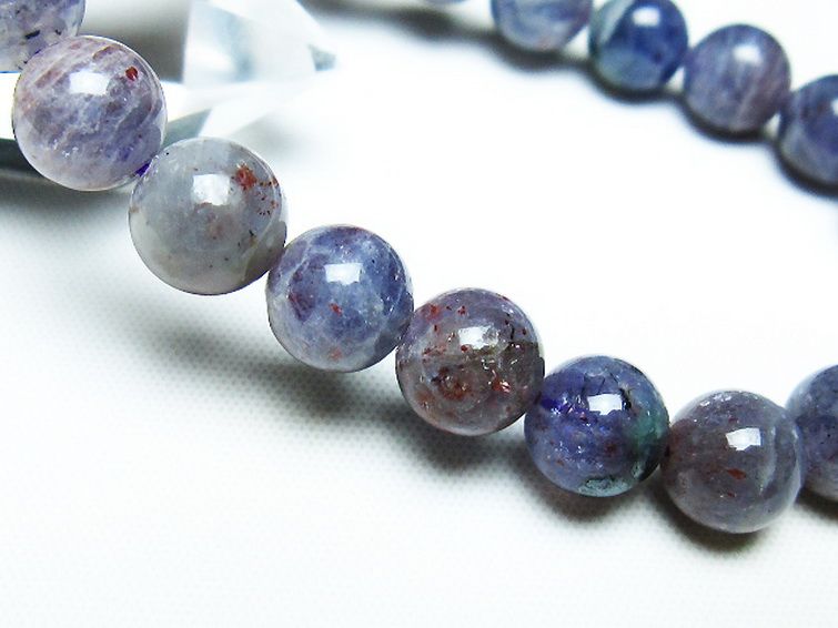 スーパーセブンアイオライト ブレスレット 9mm [T378-4306] 3枚目