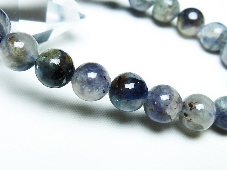 スーパーセブンアイオライト ブレスレット 9mm [t378-4325] 3枚目