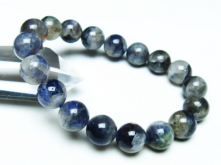 スーパーセブンアイオライト ブレスレット 11mm [t378-4329] 1枚目