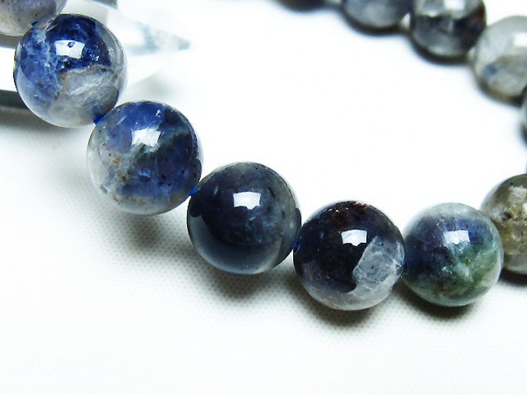 スーパーセブンアイオライト ブレスレット 11mm [t378-4329]