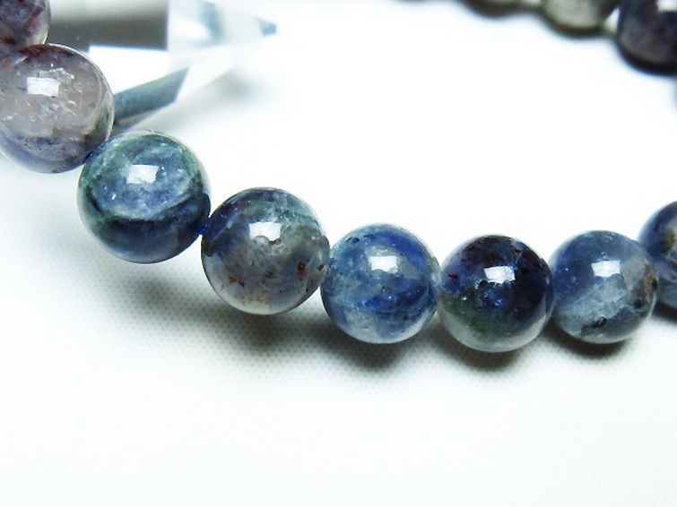 スーパーセブンアイオライト ブレスレット 10mm [T378-4346] 3枚目