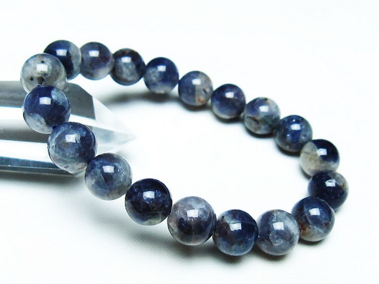 スーパーセブンアイオライト ブレスレット 10mm [t378-4348]