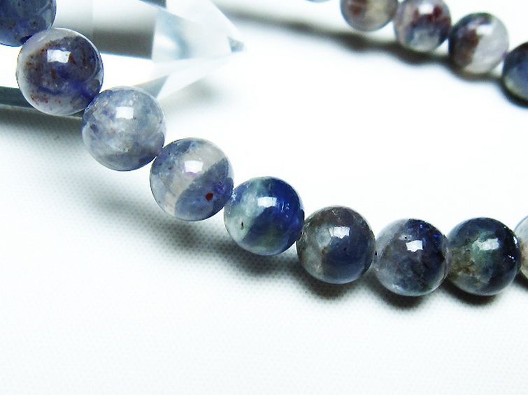 スーパーセブンアイオライト ブレスレット 8mm [T378-4353] 3枚目