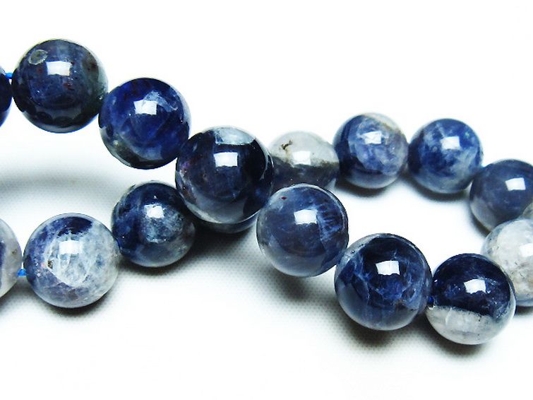 スーパーセブンアイオライト ブレスレット 12mm [T378-4361] 2枚目