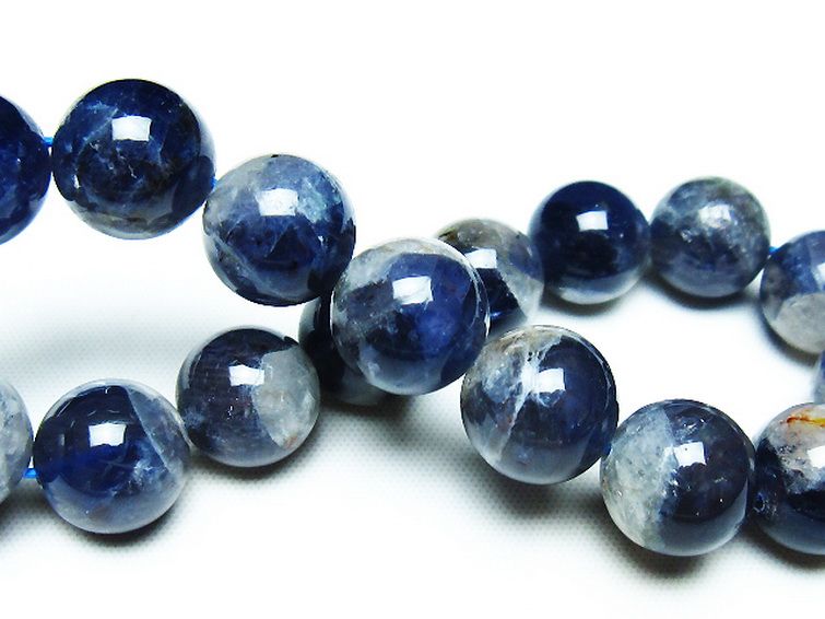 スーパーセブンアイオライト ブレスレット 12mm [t378-4363] 2枚目