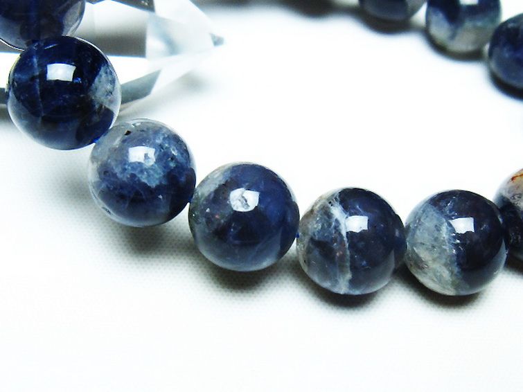 スーパーセブンアイオライト ブレスレット 12mm [t378-4363] 3枚目