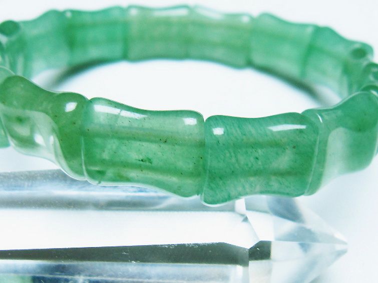 インド翡翠 バングル [t379-3564] 3枚目