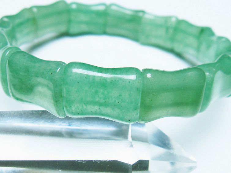 インド翡翠 バングル [t379-3573] 3枚目
