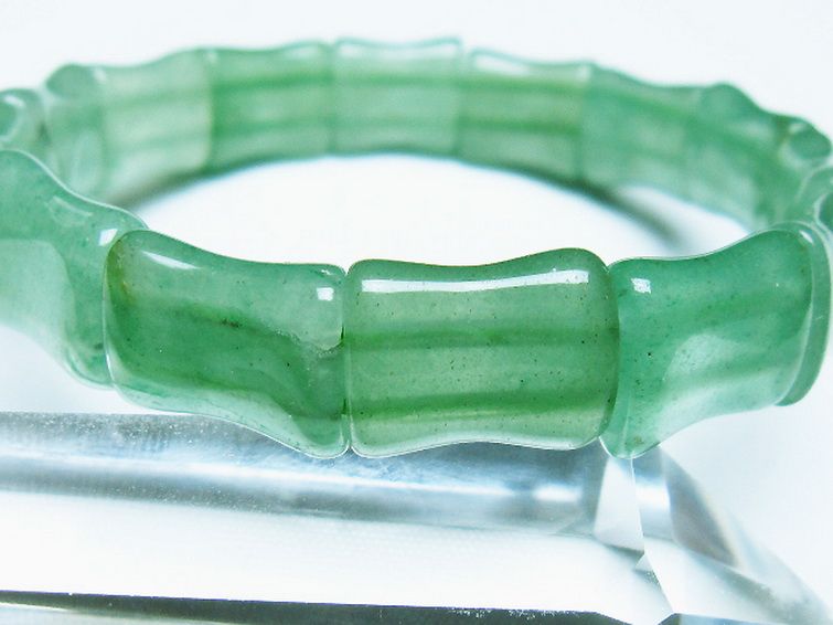 インド翡翠 バングル [t379-3578] 3枚目