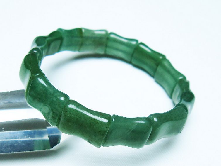 インド翡翠 バングル [t379-3598] 2枚目