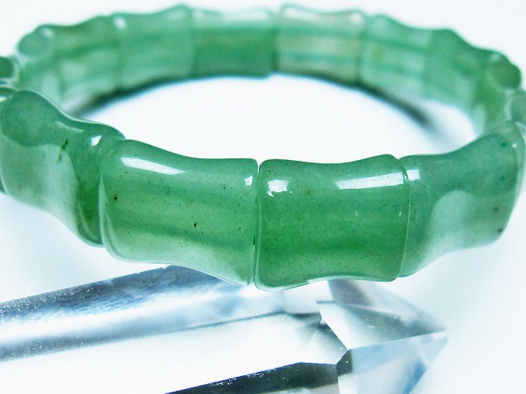 インド翡翠 バングル [t379-3726] 3枚目