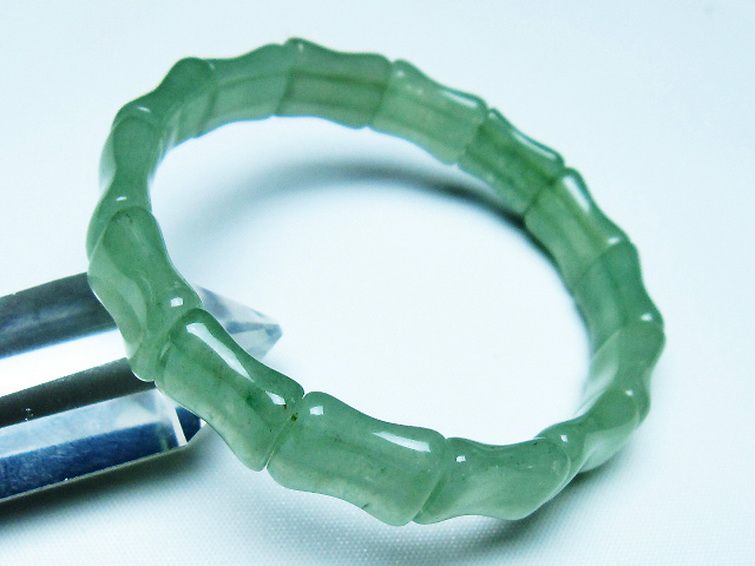 インド翡翠 バングル [t379-3735] 2枚目