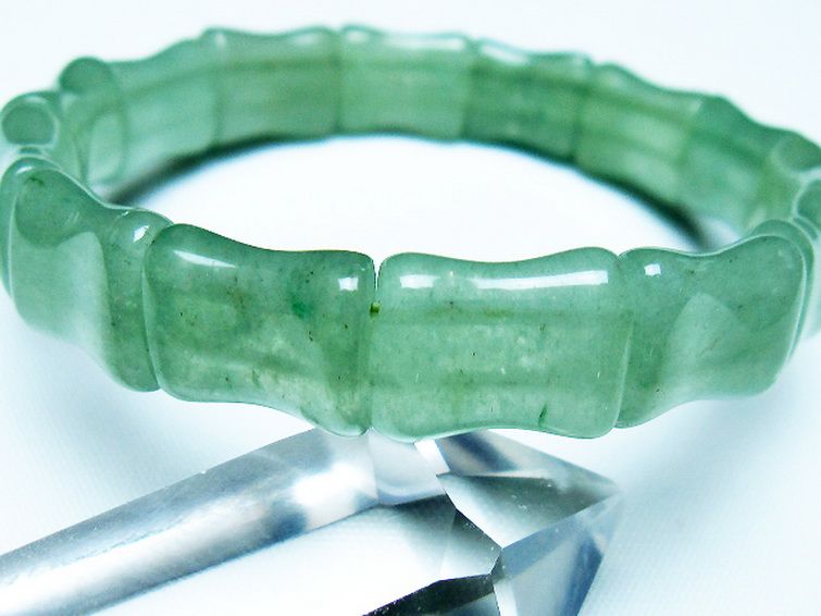 インド翡翠 バングル [t379-3735] 3枚目