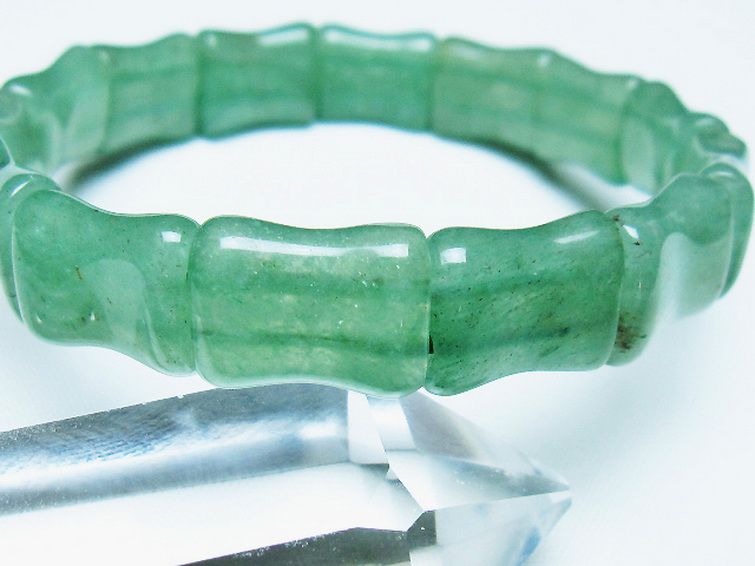 インド翡翠 バングル [t379-3737] 3枚目