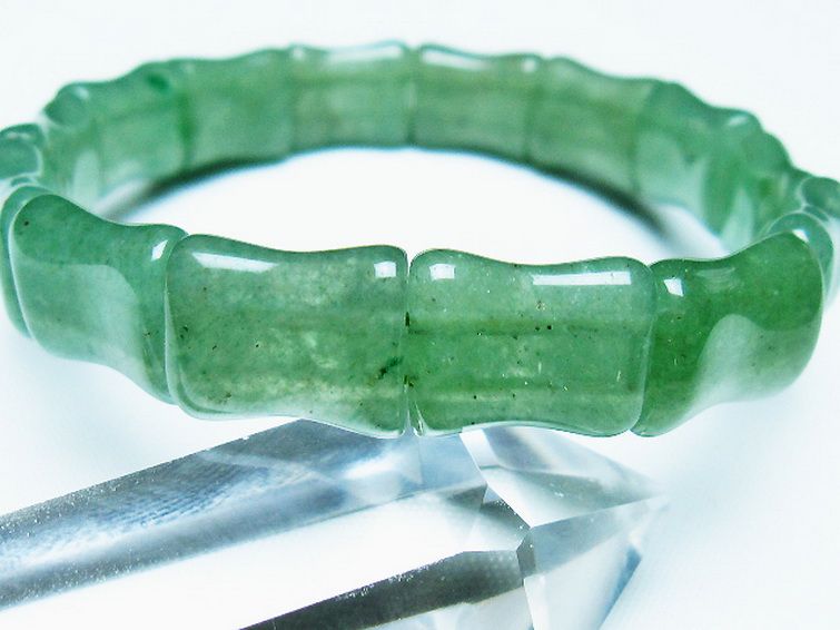 インド翡翠 バングル [t379-3739] 3枚目