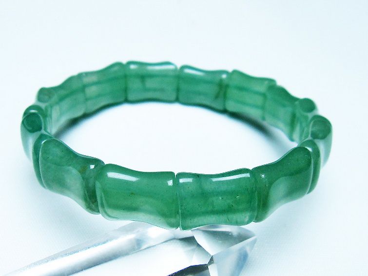 インド翡翠 バングル [t379-3757] 1枚目
