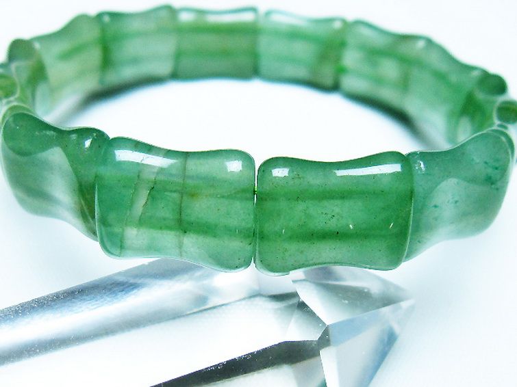 インド翡翠 バングル [t379-3765] 3枚目