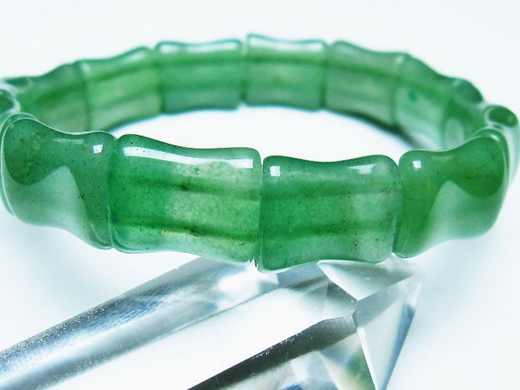 インド翡翠 バングル [t379-3773] 3枚目