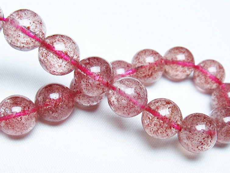 アフリカンストロベリークォーツ ブレスレット 10mm [t381-2536] 2枚目