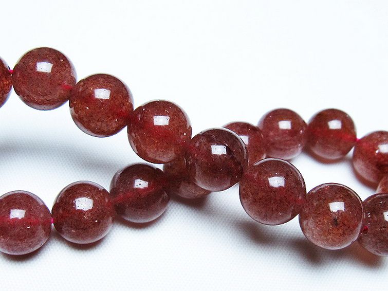 アフリカンストロベリークォーツ ブレスレット 11mm [T381-2601] 2枚目