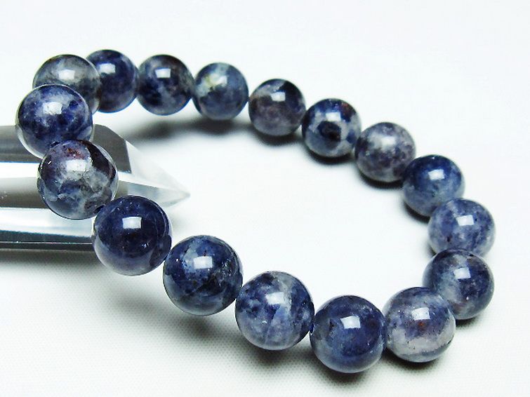 アイオライト ブレスレット 12mm [T383-4703] 1枚目