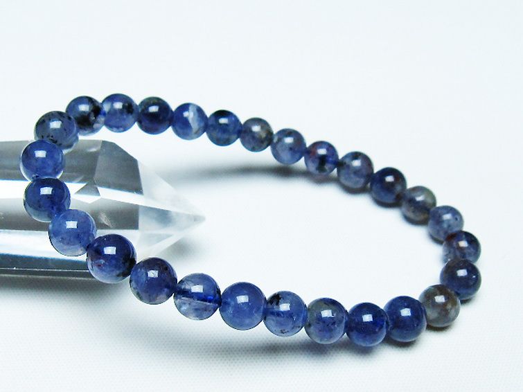 アイオライト ブレスレット 7mm [t383-4828] 1枚目