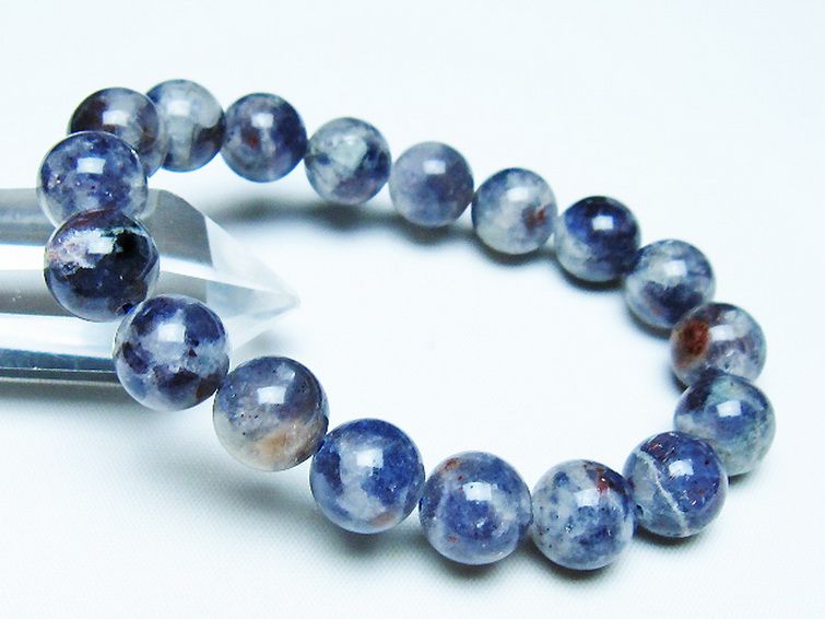 アイオライト ブレスレット 12mm [t383-4916] 1枚目